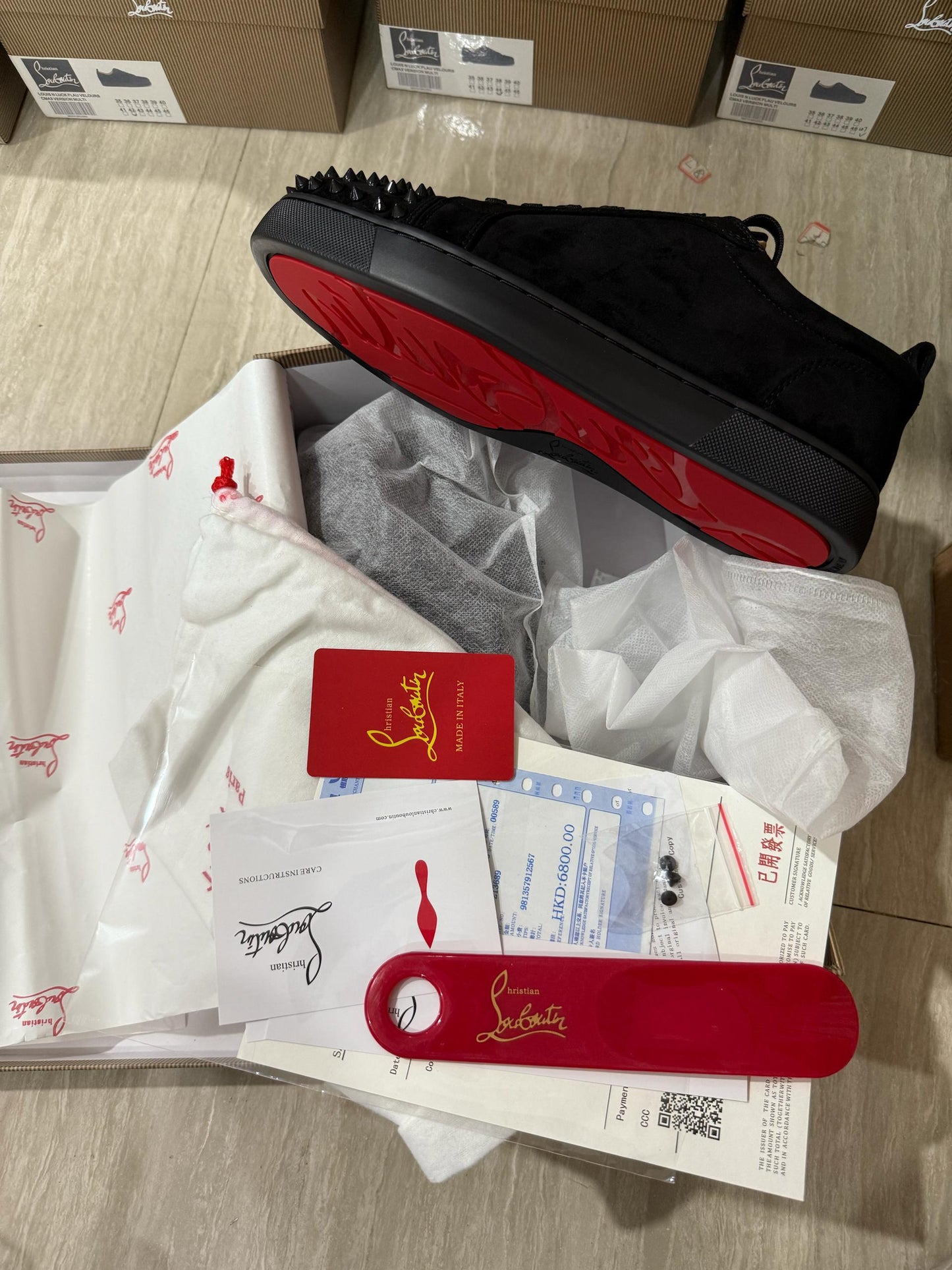 Christan Louboutin Red bottoms